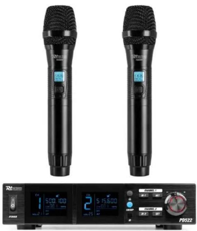Power Dynamics PD522 - PD522 Series UHF Digital Wireless Microphone - 1