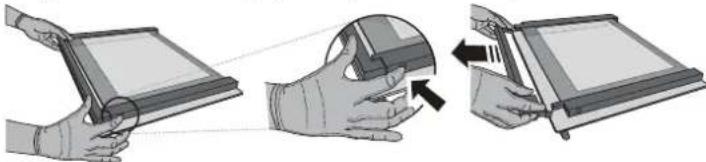 PRIVILEG PBA355HR0K - CLICK & CLEAN - CLEANING THE GLASS - 1