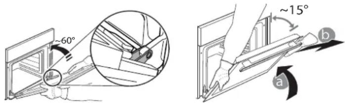 PRIVILEG PBA355HR0K - CÓMO EXTRAER Y VOLVER A COLOCAR LA PUERTA - 2