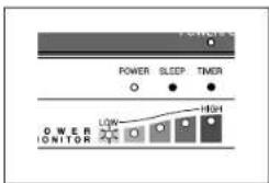 POWER SLEEP TIMER ON HIGH POWER ONITOR