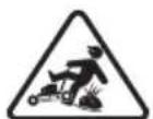 DEWALT DCMWSP700 - Les éléments suivants sont des explications des symboles de danger et sécurité importants sur la tondeuse. - 8