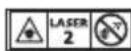 DEWALT DCLE16031 - Etiquetas de advertencia - 3