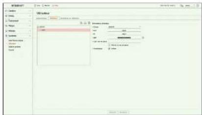 Hanwha HRX-835 - Si vous voulez enregistrer unutilisateur - 1