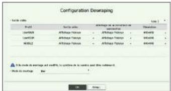 Hanwha HRX-835 - Configuration dewraping - 1