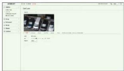 Hanwha HRX-835 - Configuration des fonctions de la camera - 1