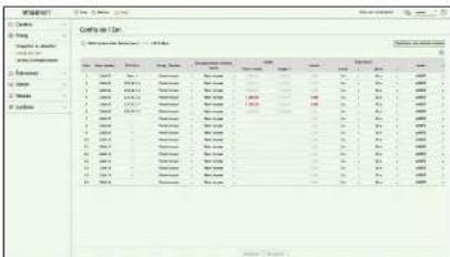 Hanwha HRX-835 - Régl. > Enreg. > Config de l'Enr. - 1