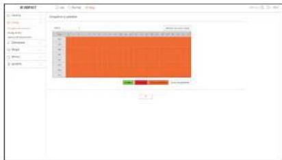 Hanwha HRX-835 - Enregistrer le calendrier - 1