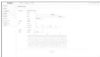 Hanwha HRX-835 - Date/Heure/Langue - 1
