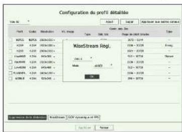 Hanwha HRX-835 - Comment configurer WiseStream - 1
