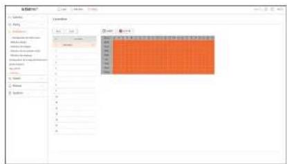 Hanwha HRX-835 - Calendrier - 1