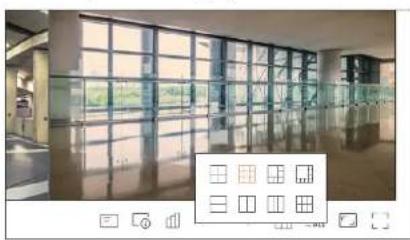 Hanwha HRX-835 - CHANGEMENT DU MODELE DE L'ECRAN MOSAIQUE - 1