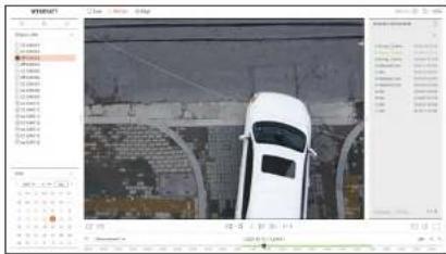 Hanwha HRX-835 - RECHERCHE PAR HEURE - 1
