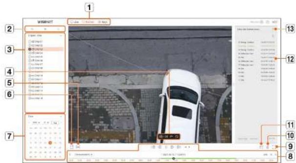 Hanwha HRX-835 - visualisateur de recherche - 1