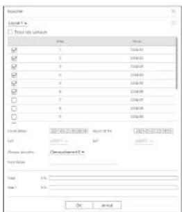 Hanwha HRX-835 - Cliques sur le bouton < - 1