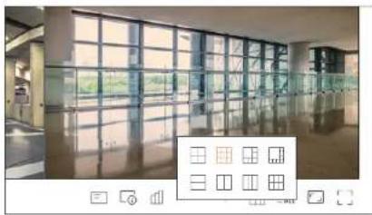 Hanwha HRX-435 - CHANGEMENT DU MODÈLE DE L'ÉCRAN MOSAÏQUE - 1