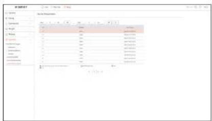 Hanwha HRX-435 - Journal d'exportation - 1