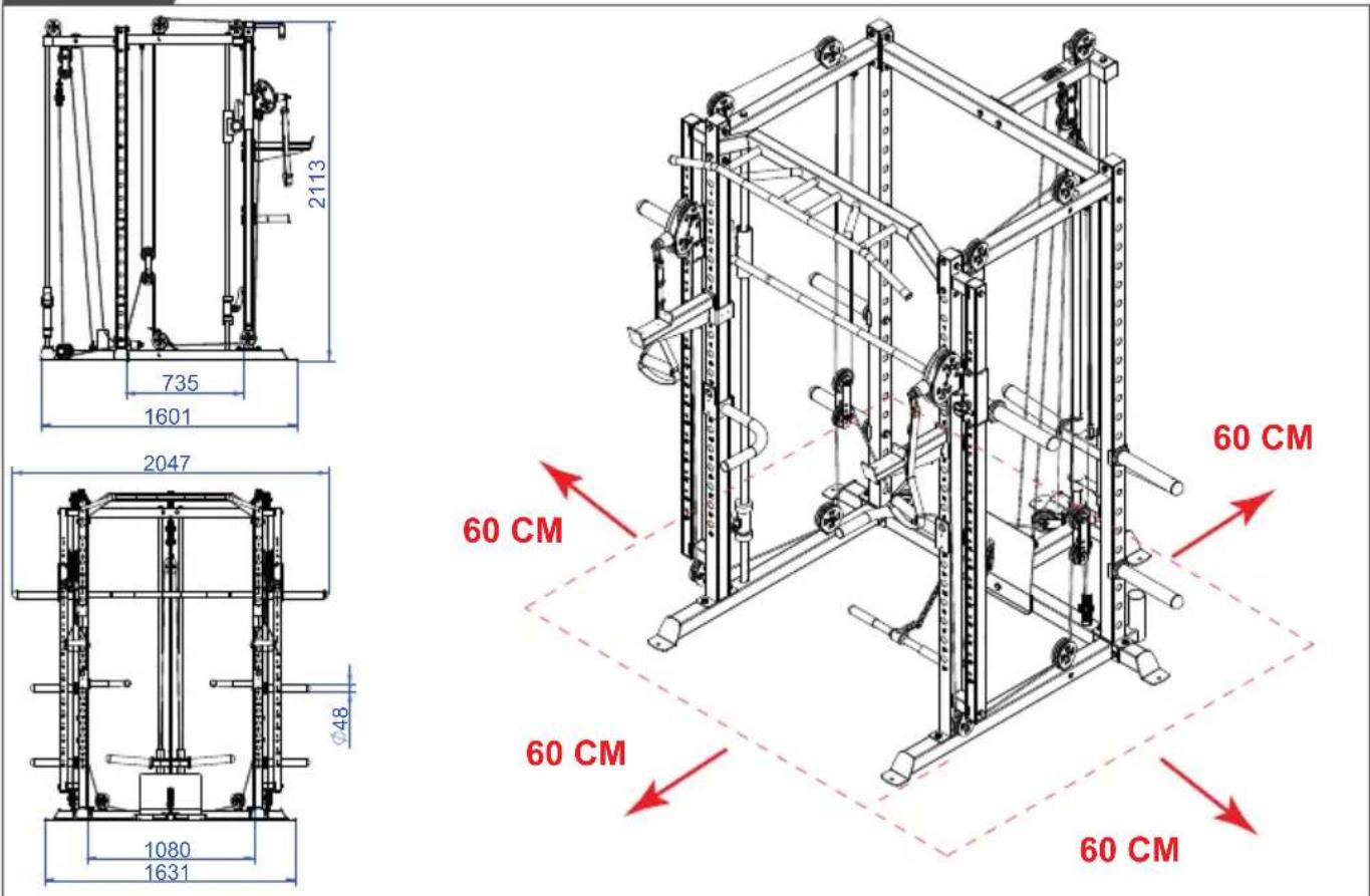 TUNTURI SM90 Full Smith - D-00 - 1