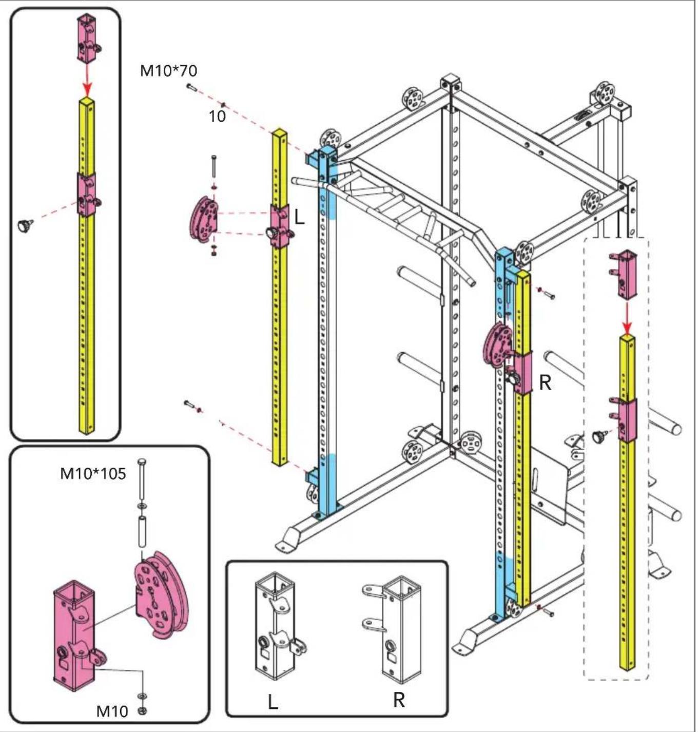 TUNTURI SM90 Full Smith - D-05 - 4