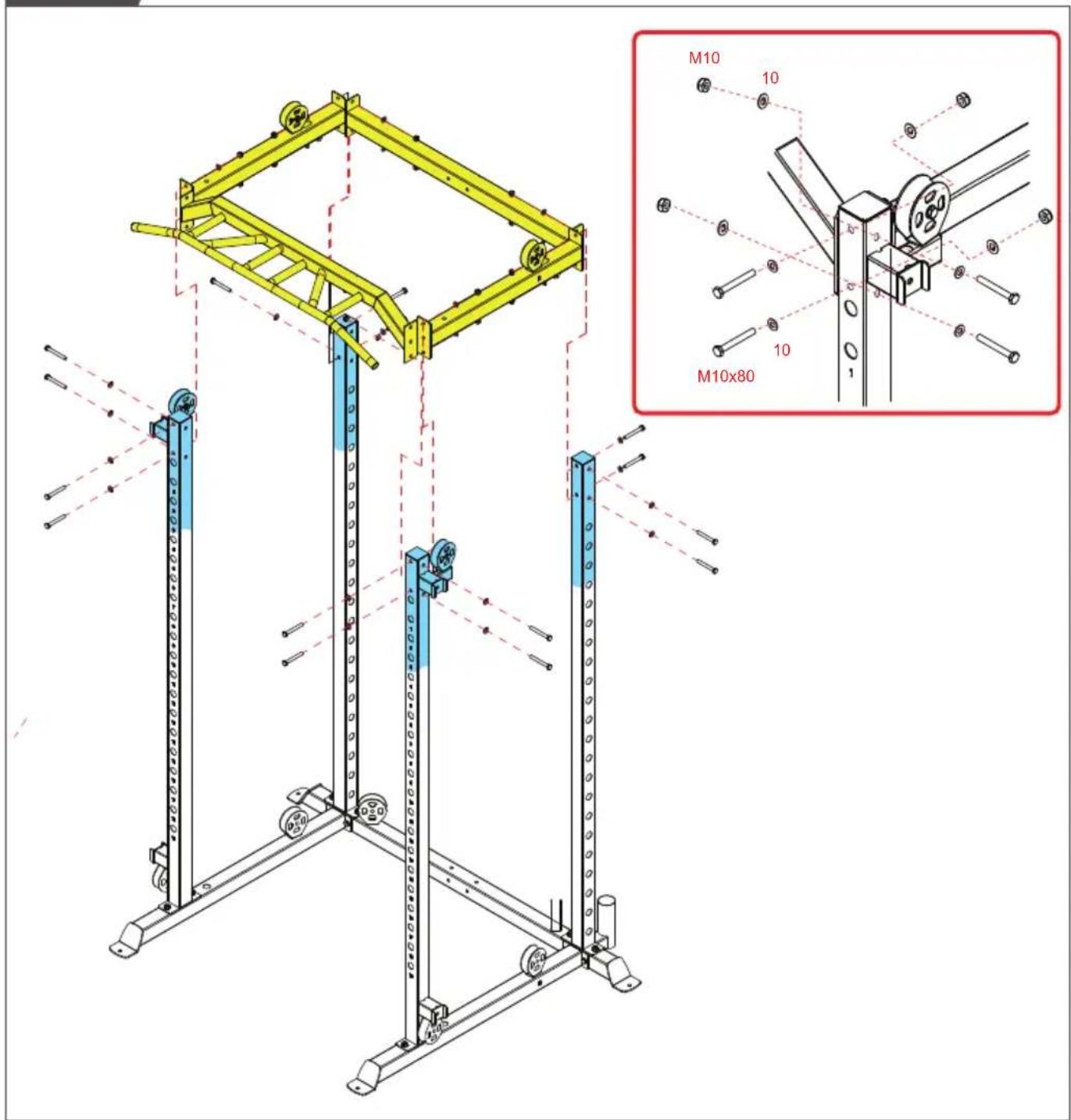 TUNTURI SM90 Full Smith - D-03 - 1