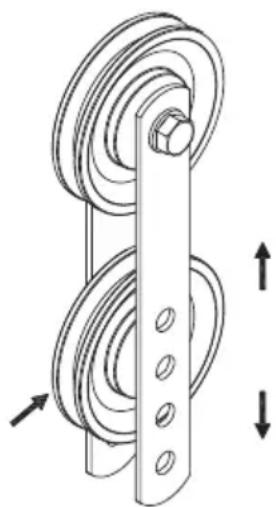 TUNTURI SM90 Full Smith - Réglage de la tension de cable - 1