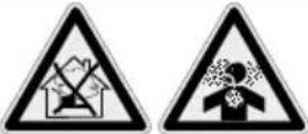 SCHEPPACH HCP5000 - Explanation of the symbols on the device - 3