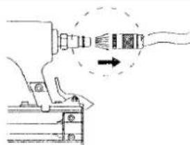 Güde 40220 - Prevent possible causes of injury! Disconnect the appliance from the compressed air source for the following works: - 5
