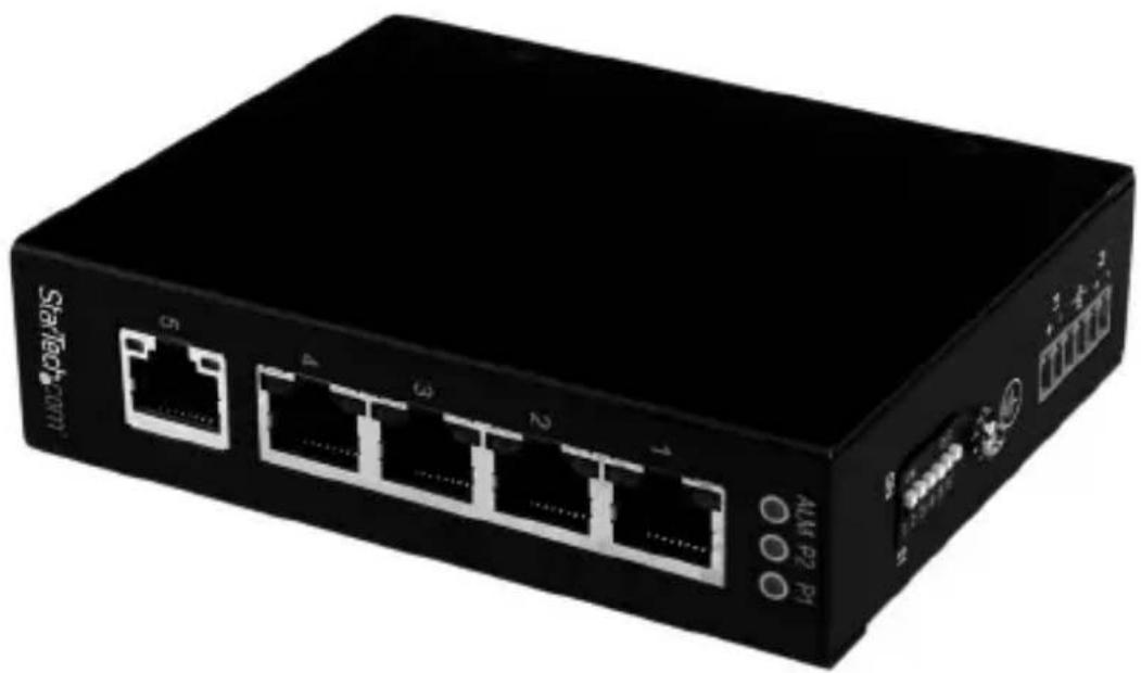StarTech.com IES51000 - 5ポートアンマネージド産業用ギガビットイー サ ネットス イッチ - 1