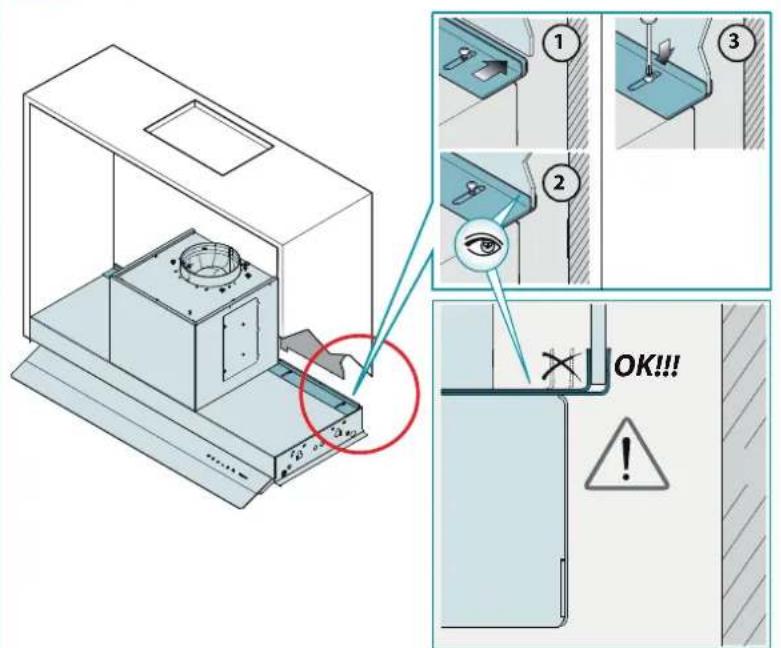 FALMEC Virgola No-Drop Touch 75 - Specliche del mobile Cabinet specification - 4