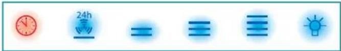 FALMEC Gruppo Incasso Plus 50 - TABLEAU TACTILE DES COMMANDES - 1