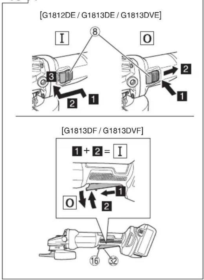 HiKOKI G1813DE - G 1812DE • G 1813DE • G 1813DF • G 1813DVE • G 1813DVF - 14