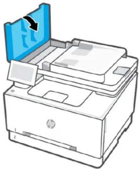HP Color LaserJet Pro MFP 3302fdw - Élimination d'un bourrage papier dans le bac 2 - 9