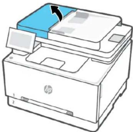 HP Color LaserJet Pro MFP 3302fdw - Élimination d'un bourrage papier dans le bac 2 - 7