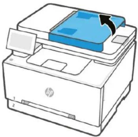 HP Color LaserJet Pro MFP 3302fdw - Élimination d'un bourrage papier dans le bac 2 - 10