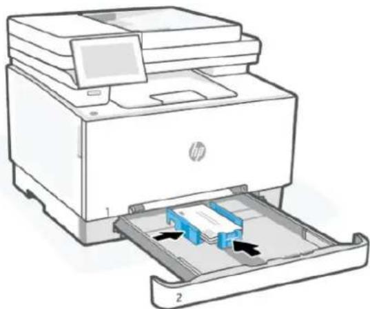 HP Color LaserJet Pro MFP 3302fdw - Charger les enveloppes dans un bac - 2