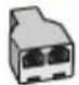 HP Color LaserJet Pro MFP 3302fdw - Ligne vocale/télécopie partagée avec un modem bas débit d'ordinateur - 2