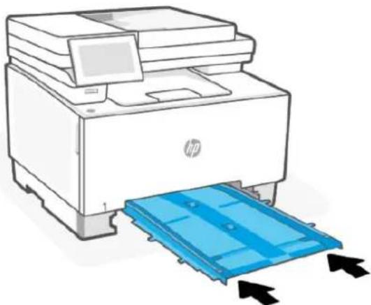 HP Color LaserJet Pro MFP 3302fdw - Élimination d'un bourrage papier dans le bac 2 - 5