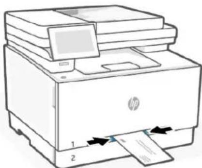 HP Color LaserJet Pro MFP 3302fdw - Charger les enveloppes dans un bac - 1