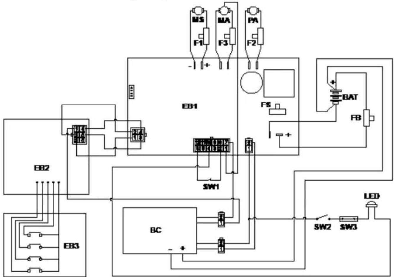 Ghibli & Wirbel ROYAL 15 E 38 - 18.1.b - Elektrische Schaltpläne (Version BC) - 1