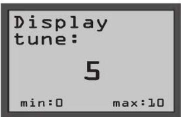 Ghibli & Wirbel ROYAL 15 E 38 - Instelling display - contrast: - 1