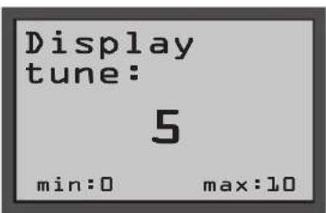 Ghibli & Wirbel ROYAL 15 M 38 BC LITHIUM PLUS - Impostazione display - Contrasto: - 1