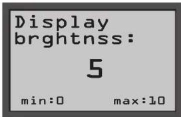 Ghibli & Wirbel ROYAL 15 M 38 BC LITHIUM PLUS - Impostazione display - Luminosità: - 1