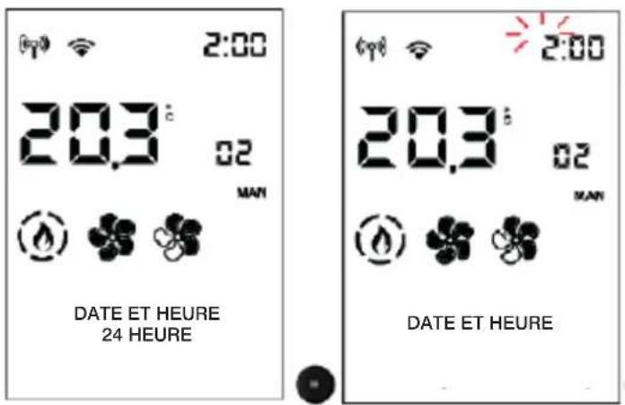 EDILKAMIN YANA 9+ EVO - - DATE ET HEURE - 1