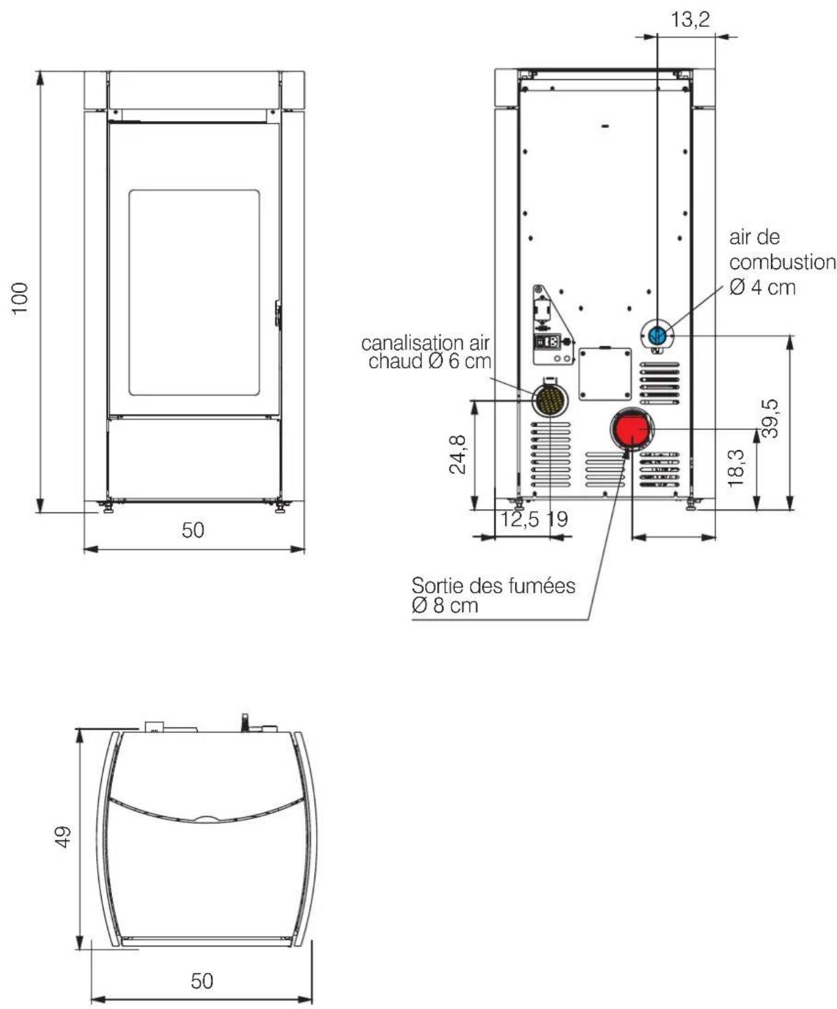 EDILKAMIN YANA 9+ EVO - Symboles sur la plaque d'identification - 5