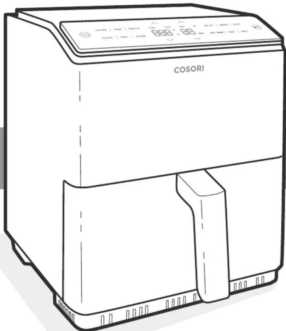 Cosori Dual Blaze Smart 6.4l - Dual Blaze™ 6.4-Litre Smart Air Fryer - 1