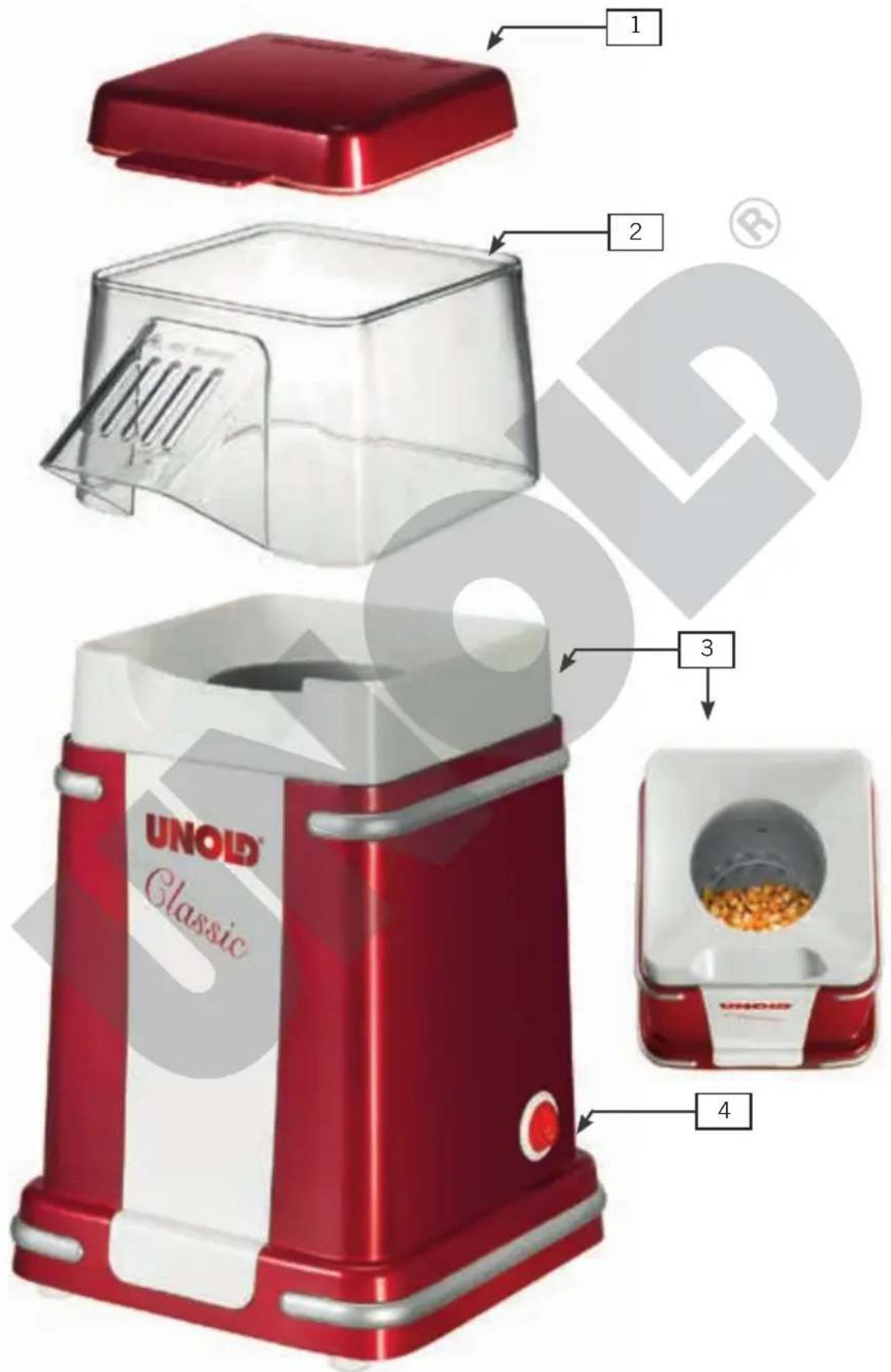 UNOLD 48525 - EINZELTEILE - 1