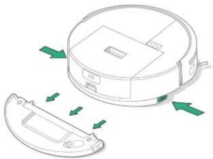 IROBOT Roomba Combo 205 - Nettoyage du réservoir d'eau (modèless combo uniquement) - 1
