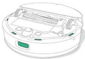 IROBOT Roomba Combo 205 - Nettoyage des contacts de chargement et des capteurs - 2