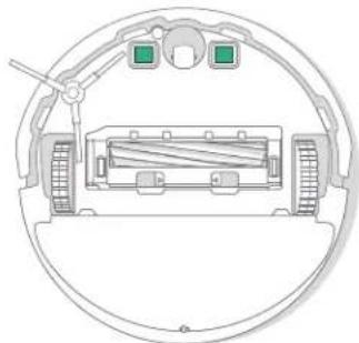 IROBOT Roomba Combo 205 - Nettoyage des contacts de chargement et des capteurs - 1