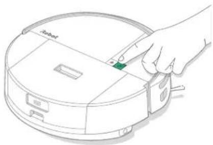 IROBOT Roomba Combo 205 - Bouton POWER - 1