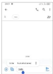 TCL 30 SE - Modifier le texte - 1